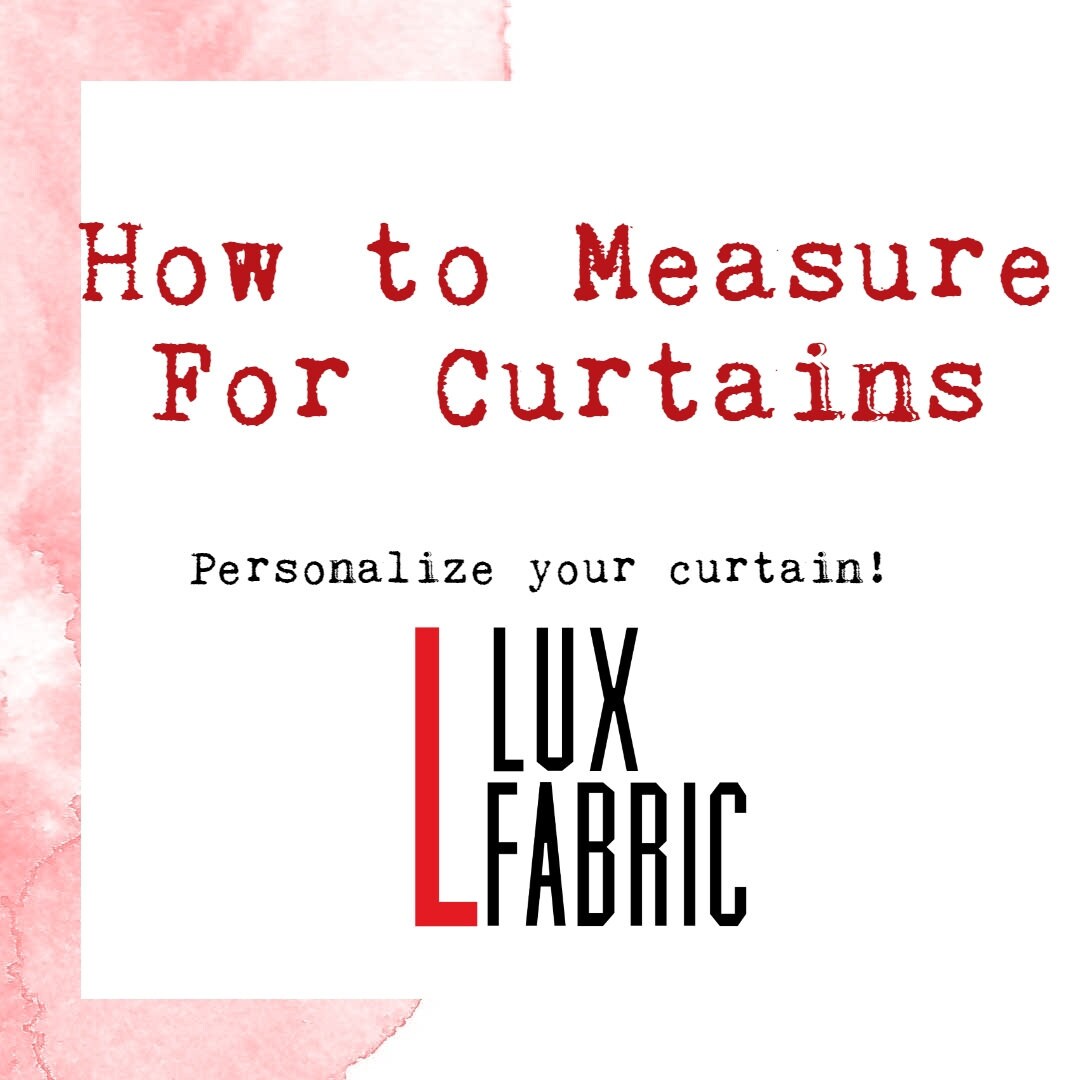 How to Measure Curtain Dimensions - Etsy
