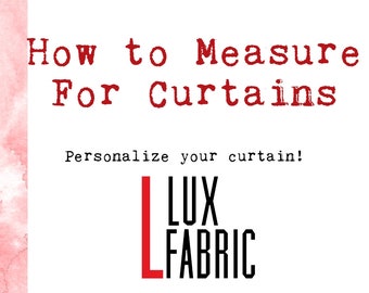 How To Measure Curtain Dimensions