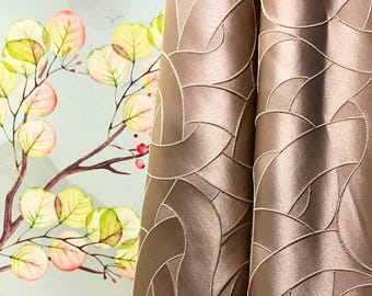 Art Deco curtains, Custom geometric panels, For living room or bedroom