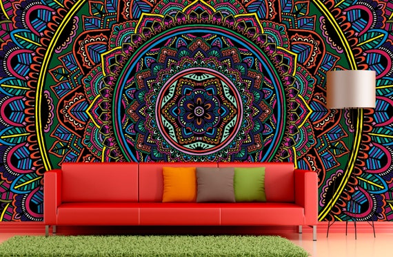 Mandala Fabric, Wallpaper and Home Decor | Spoonflower