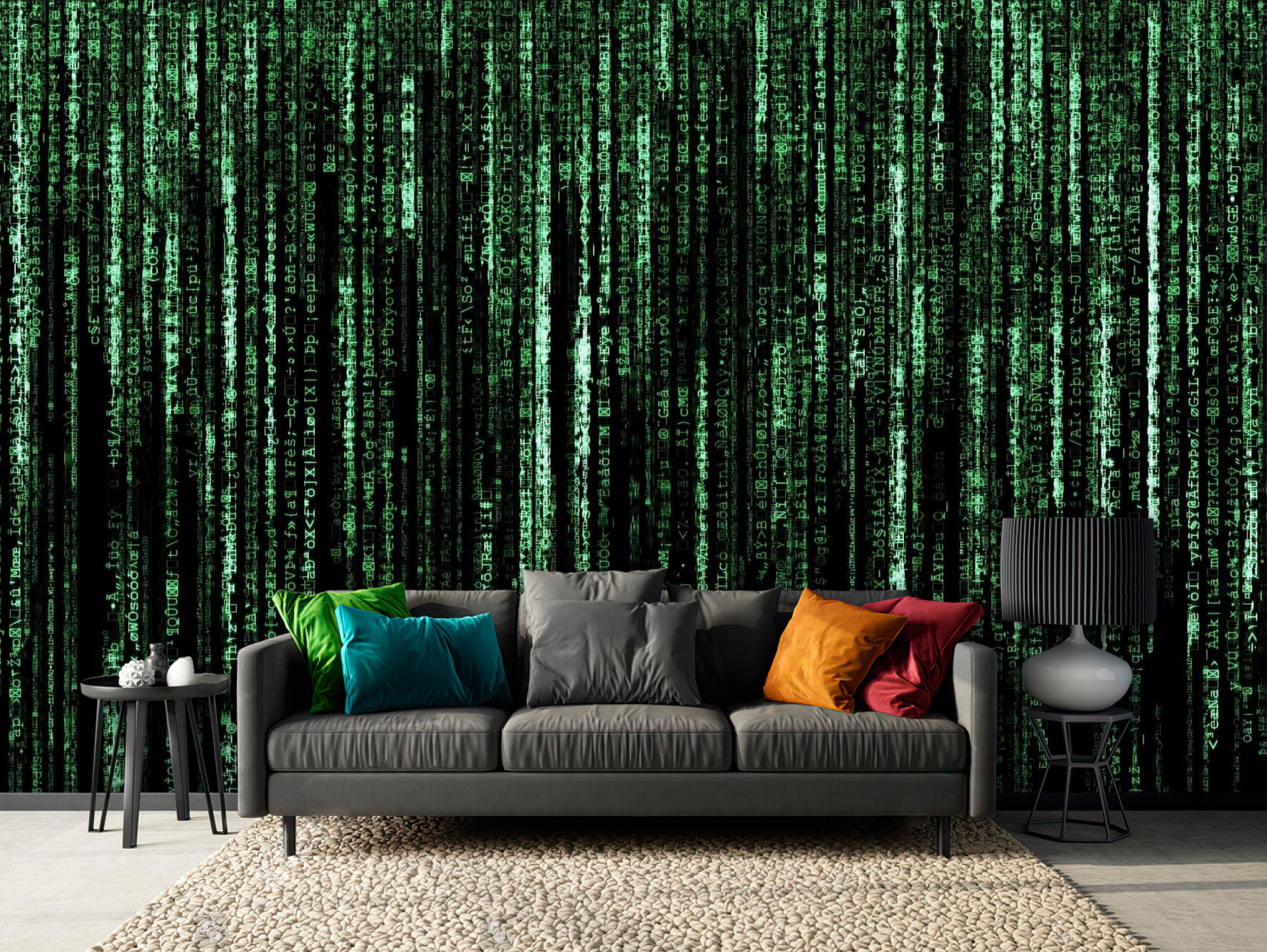 Green Matrix Code Wallpaper