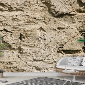 Old stone wall 3D Wallpaper Sandstone wallpaper