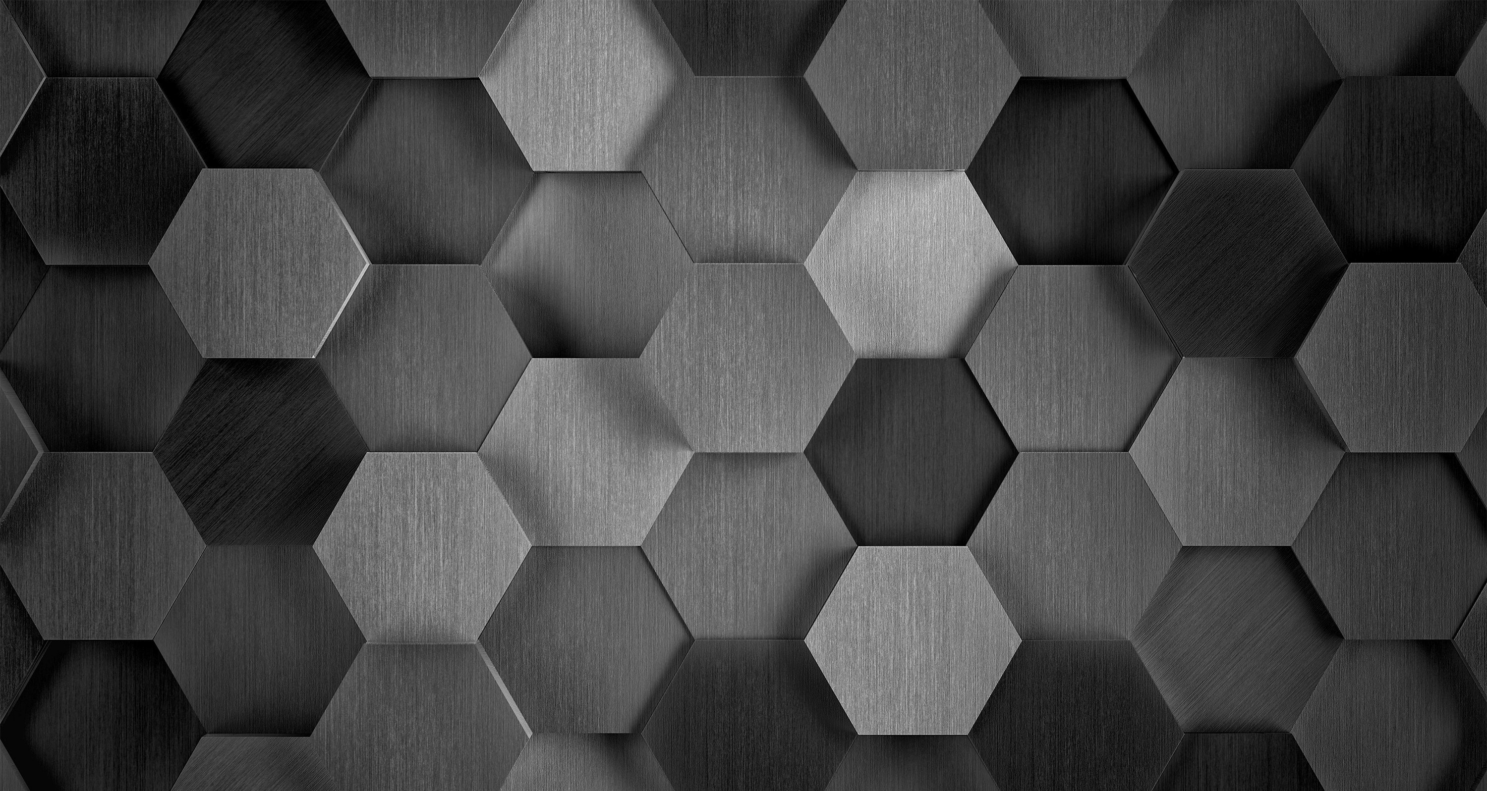 3D Wallpaper Honeycomb Pattern Gray Wall Art Mural Peel and Stick - Etsy.de