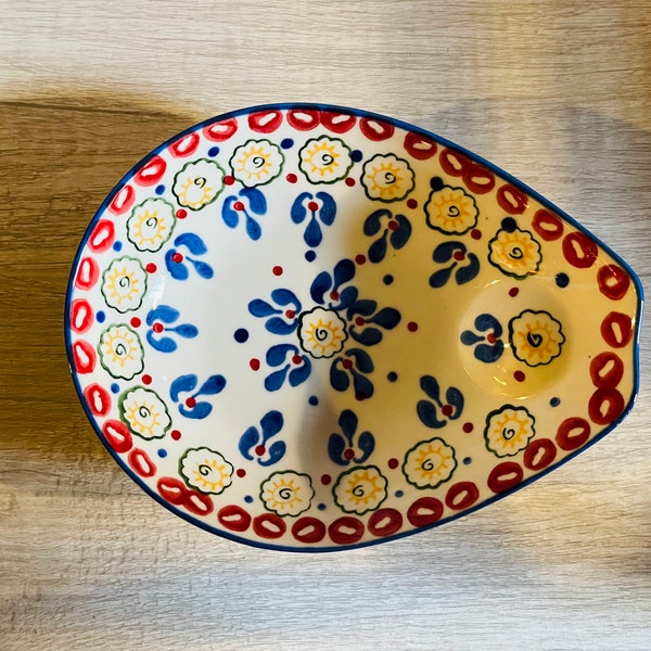 Hand Painted Boho Gypsy Dish- |