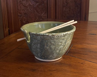 Artisan Ceramic Ramen Bowl | Artisan Ceramic Noodle Bowl | Artisan Ceramic Pho Bowl | Handcrafted Ramen Bowl