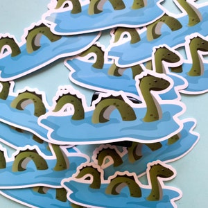 Loch Ness Monster Sticker | Nessie | Waterproof Vinyl Sticker