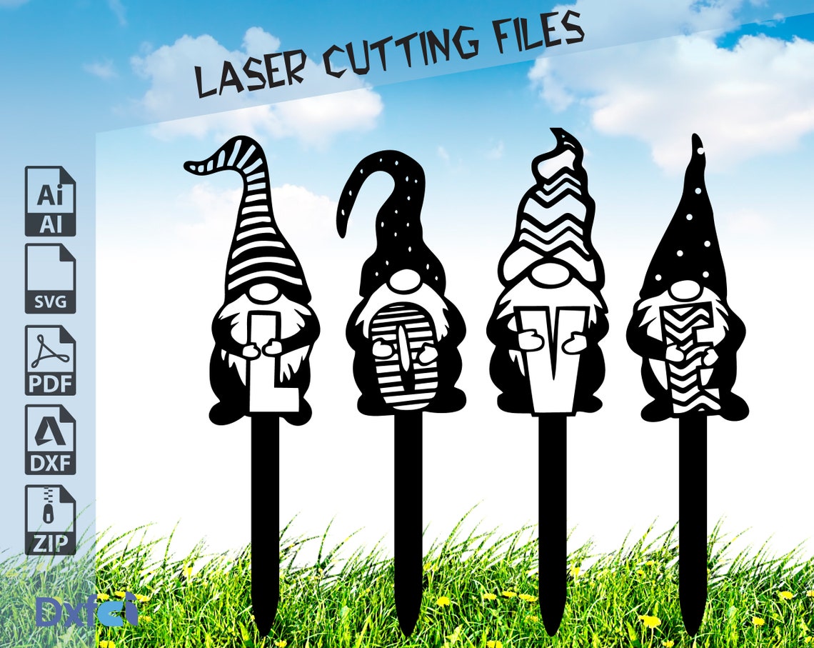 Gnome Bundle SVG for Cut File,christmas Doodle, Gnomes Svg Dxf Files - Etsy