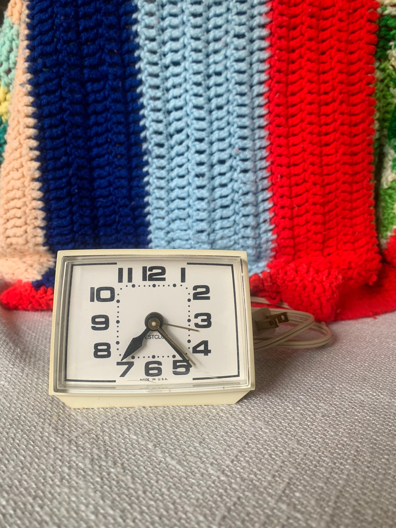 Vintage Bedside Alarm Clock Etsy