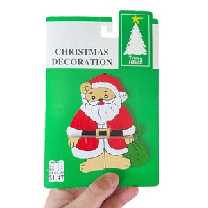 Vintage Wood Christmas Ornament