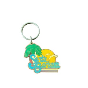 Vintage Santa Barbara Keychain
