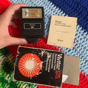 Vintage Vivitar Camera Flash