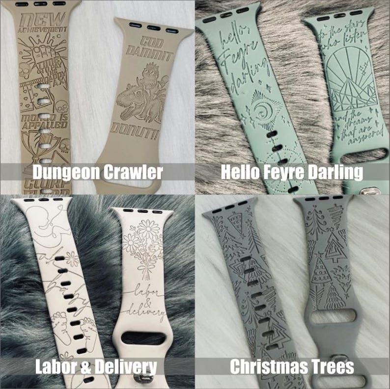 FitBit Armband - Versa / Versa 2 / Lite / SE | Flera designalternativ | FRI FRAKT TILL USA!!! bild 3