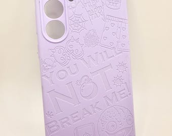 Dungeon Crawler Carl Phone Case, You Will Not Break Me, Princess Donut Gift, LitRPG Bookish Case for Samsung S22 / S21 Series