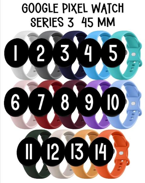 Google Pixel Watch Band | Series 3 45 mm | Multiple Design Options | FREE US SHIPPING!!!