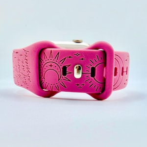 Hello Feyre Darling | APPLE Watch Band | ACOTAR Inspired, Engraved Silicone iWatch Strap 38 40 41 42 44 45 46 49mm, Bookish Gift image 6