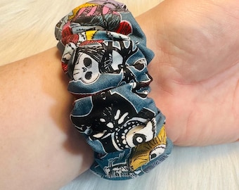 Christmas Nightmare | Scrunchie Watch Band | FREE US SHIPPING