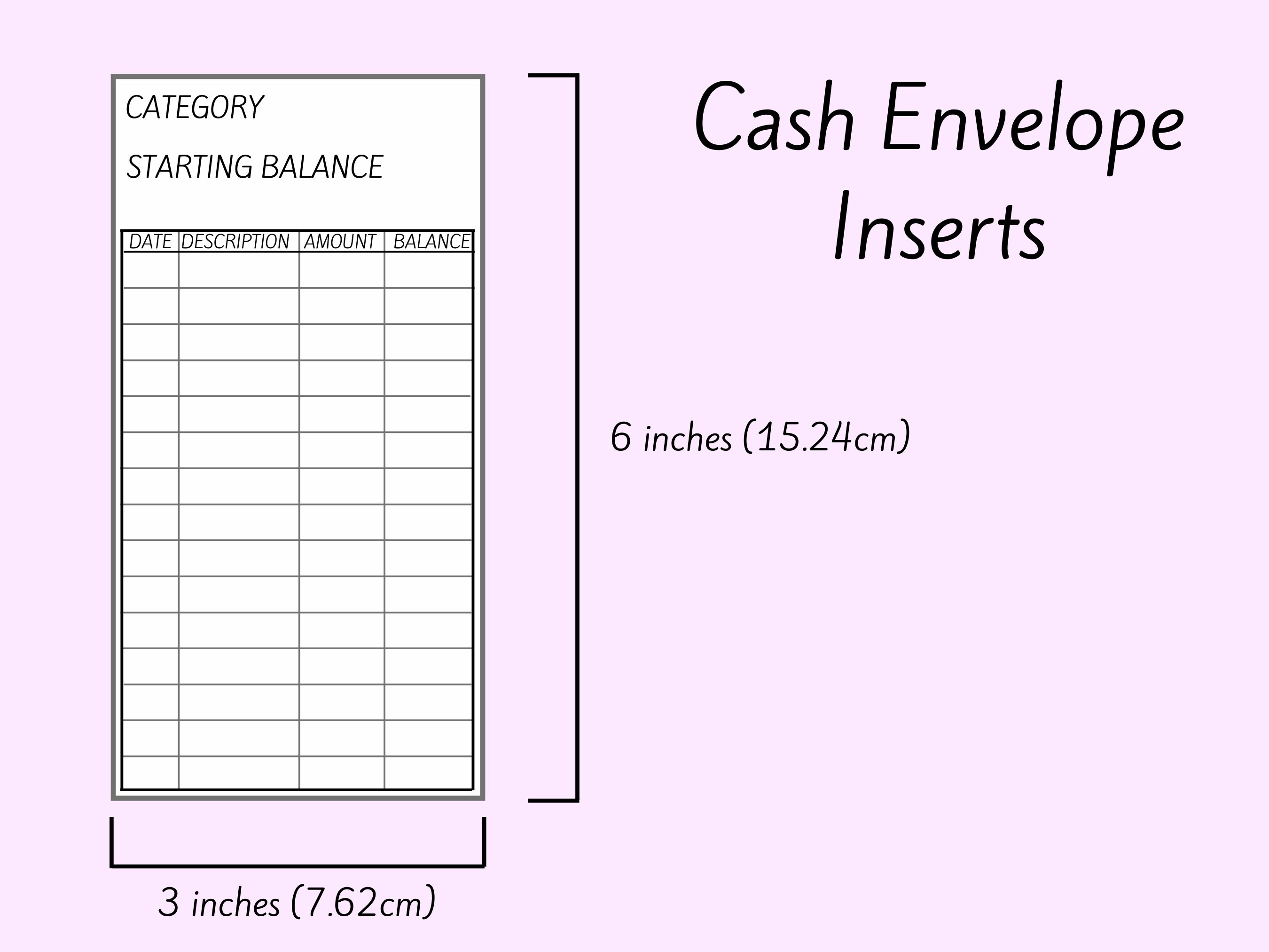 cash-envelope-inserts-printable-cash-tracker-sinking-funds-etsy-uk