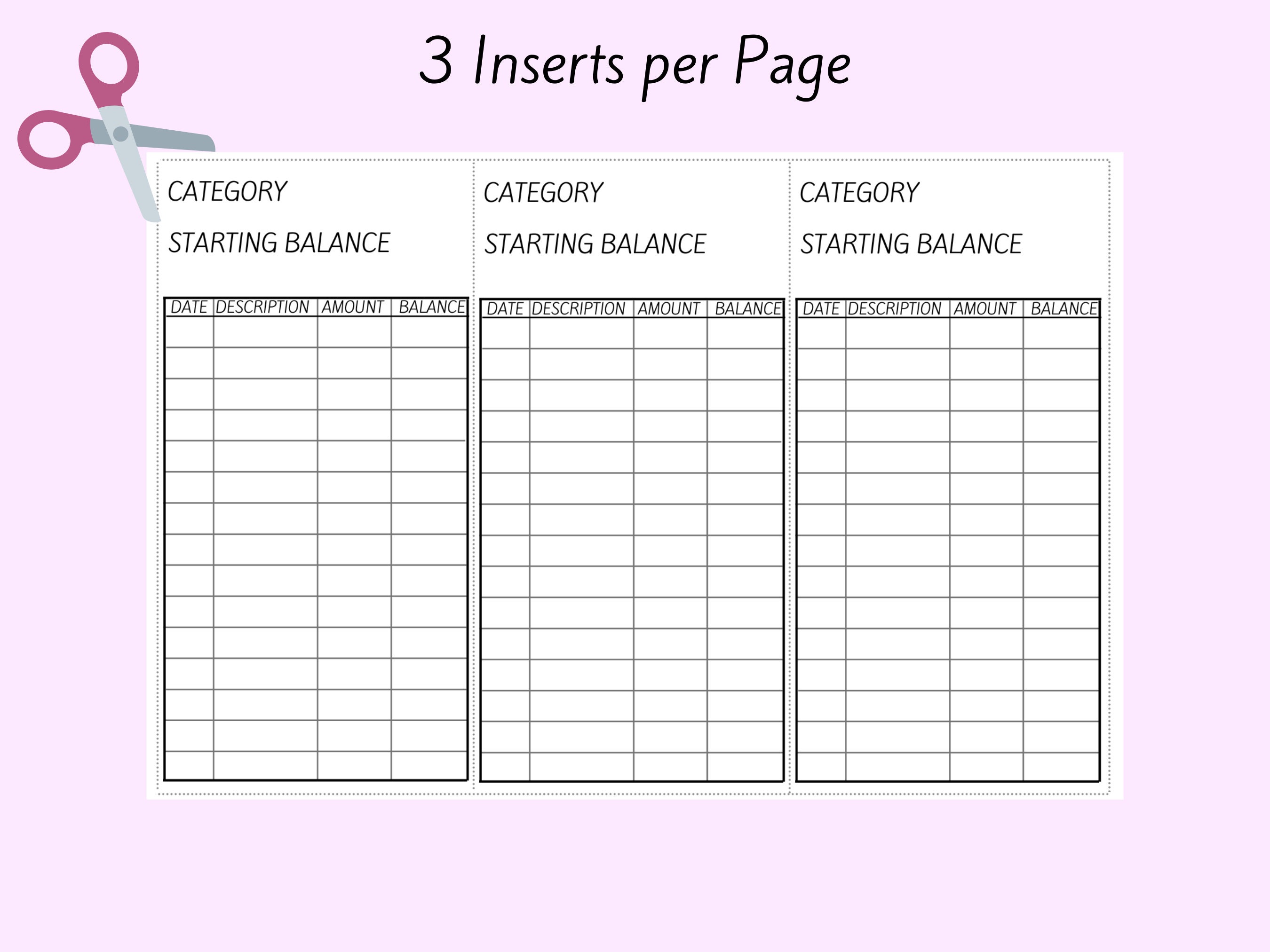 cash envelope inserts cash envelope inserts