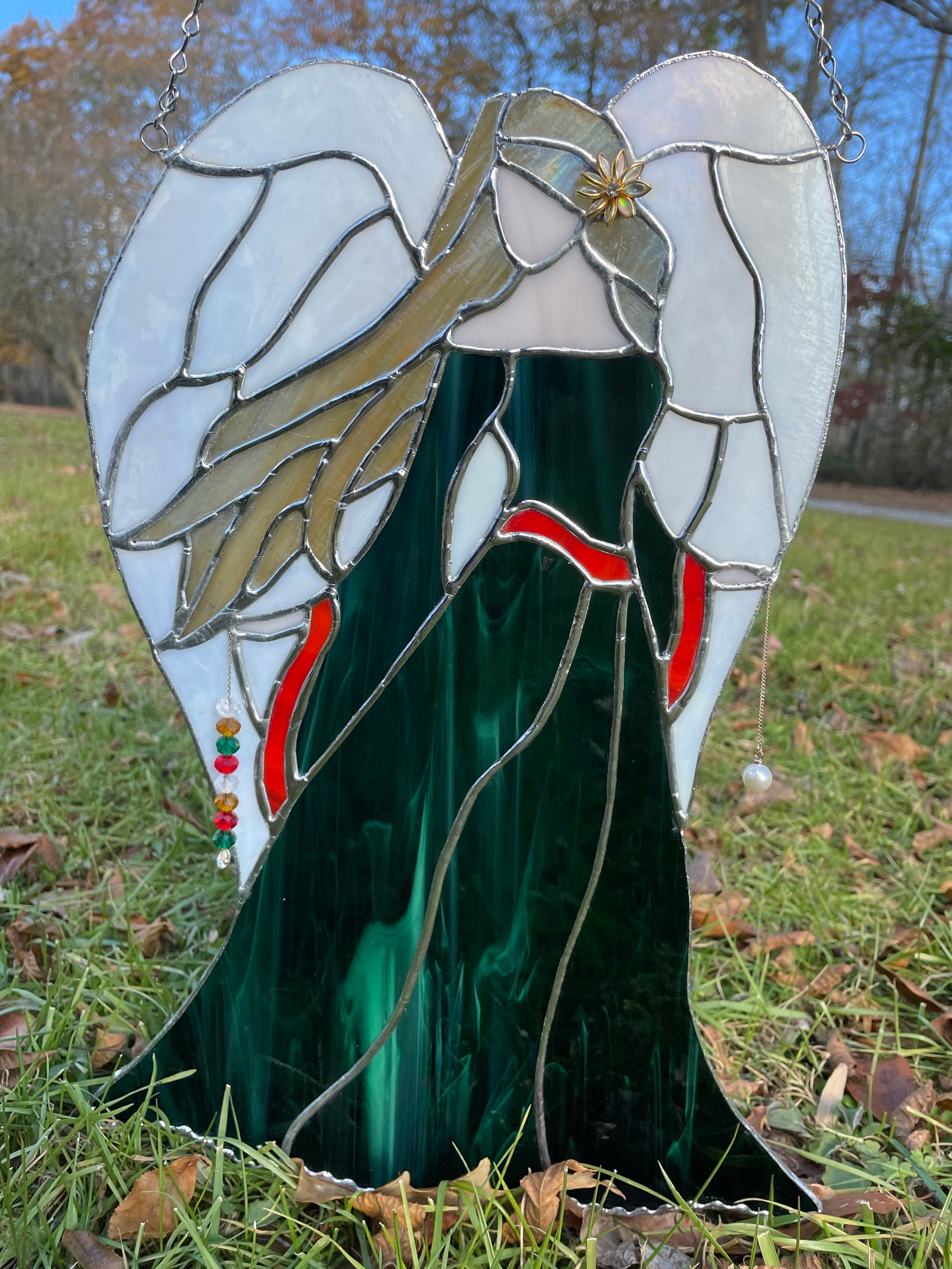 Stained Glass Christmas - Angel