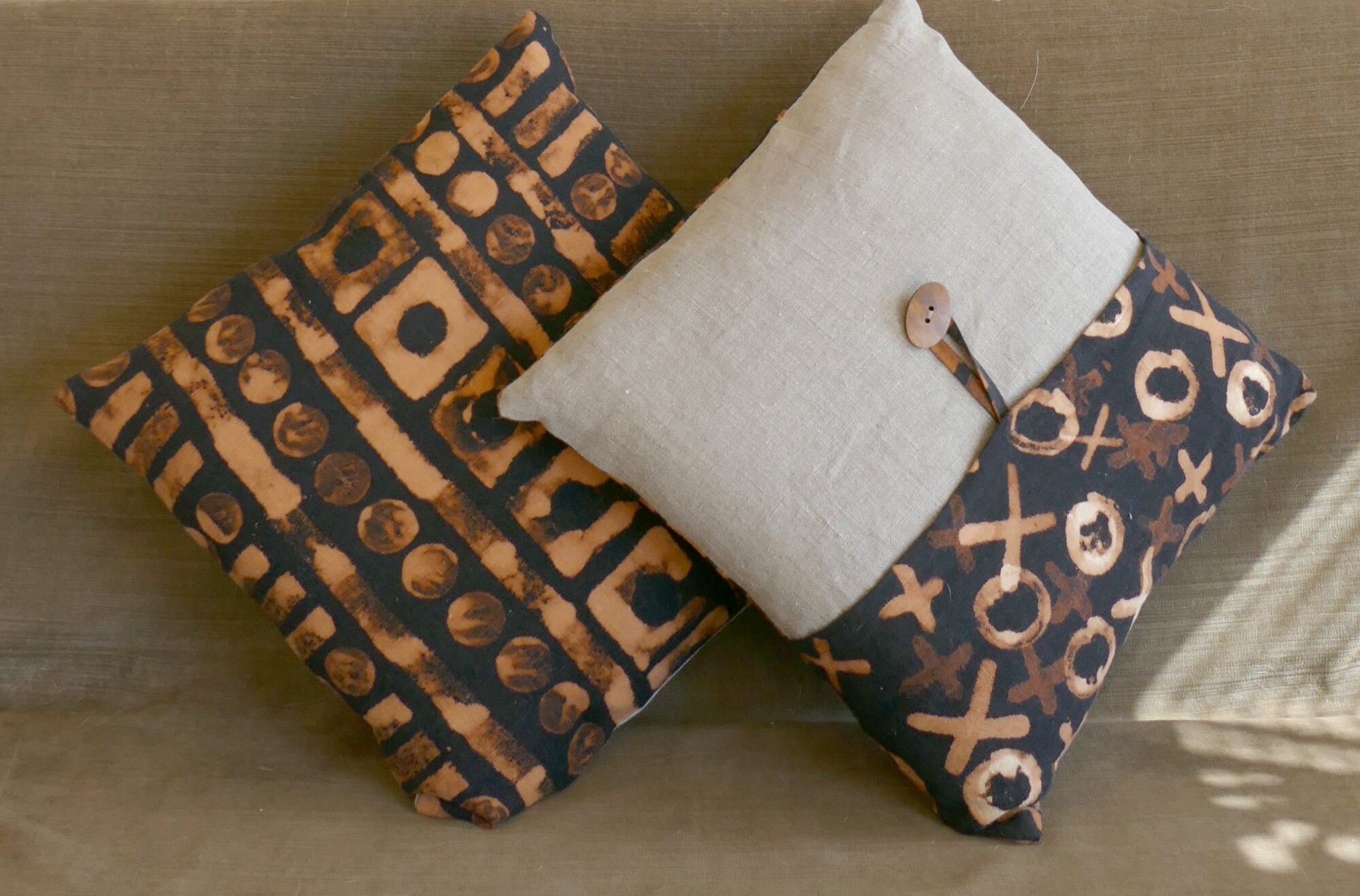 reversible envelope pillow cover