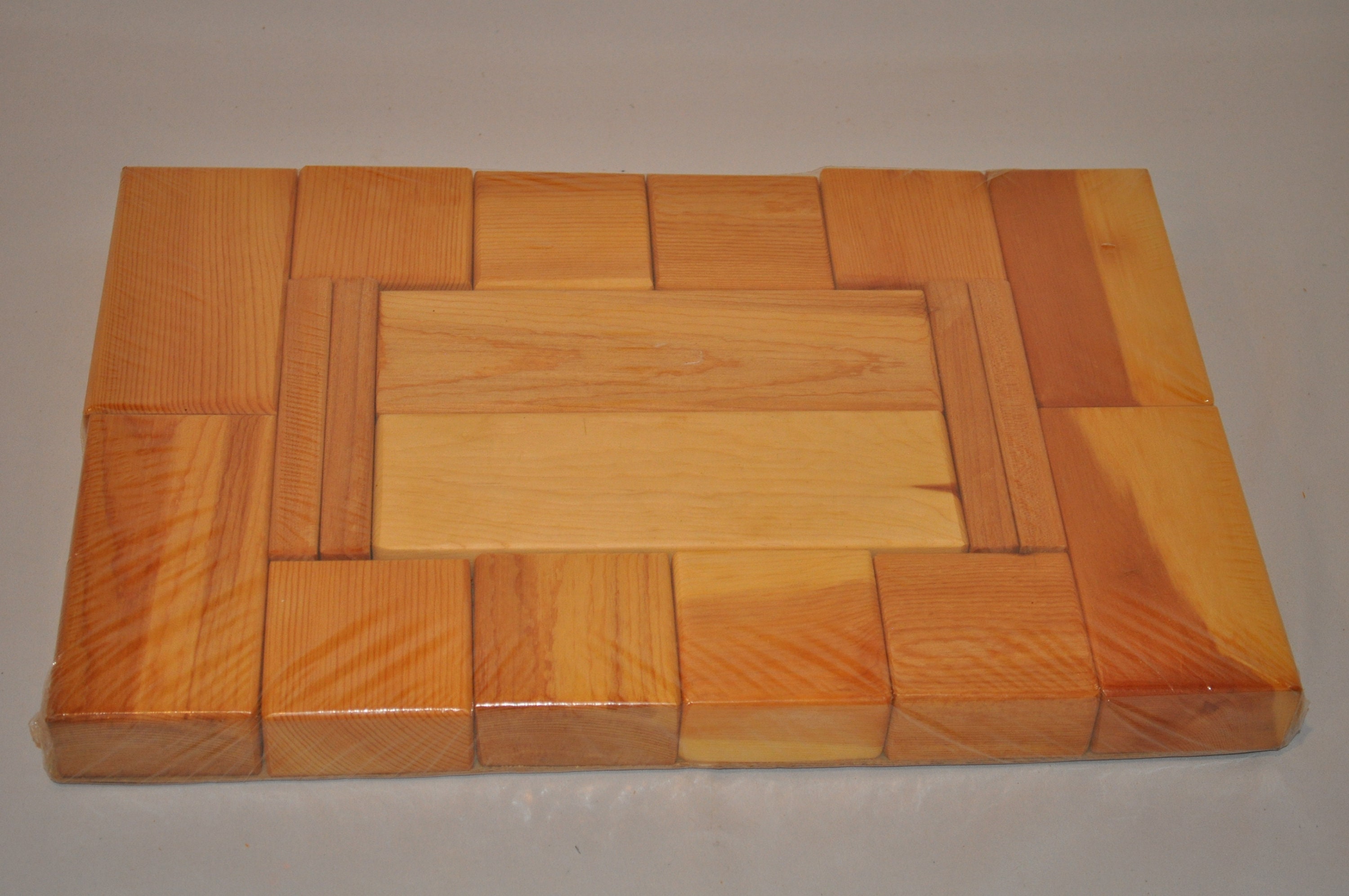 Large sized Wooden block 18 piece assortment Etsy