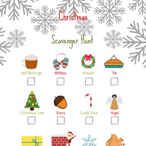 Christmas Scavenger hunt