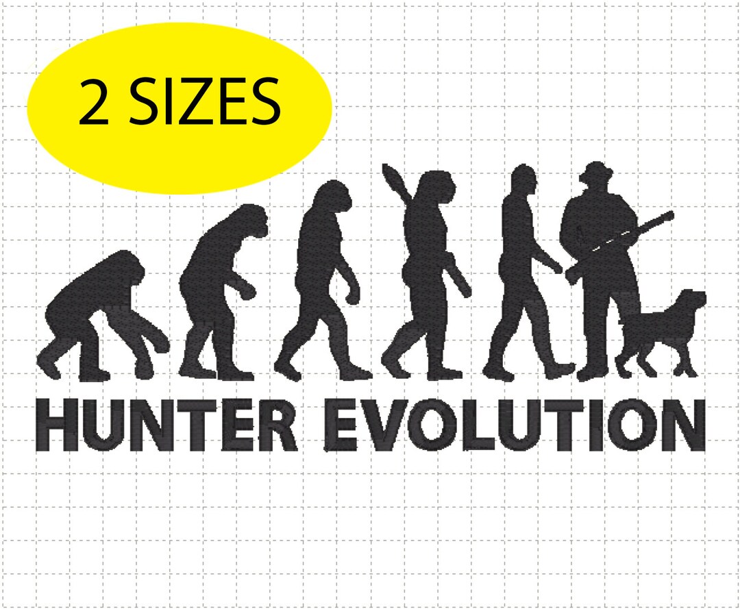 Hunter Evolution Vector Hunter Evolution Fichier broderie - Etsy France
