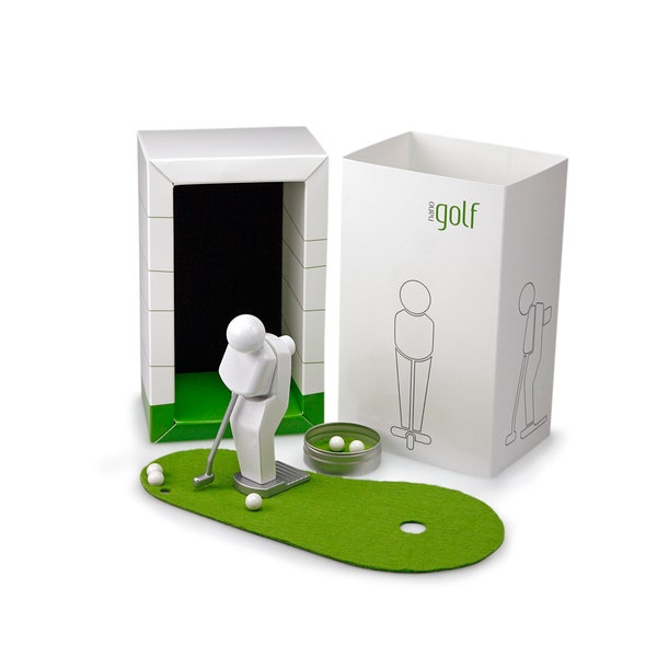 Minigolf, golfbureauaccessoire, golfcadeau, bureaugadget