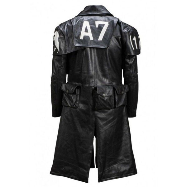 Vegas NCR Ranger A7 Duster Coat Long Coat Faux Leather Jacket Coat