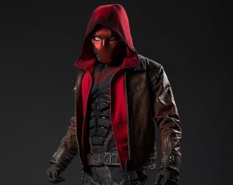 red hood black jacket
