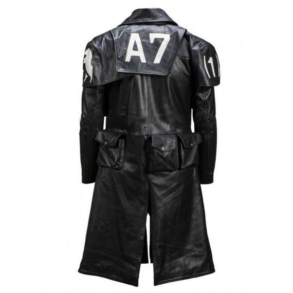 Vegas NCR Ranger A7 Duster Coat Long Coat Real Leather Vegas NCR Ranger A7 Duster Coat Long Coat Real Leather