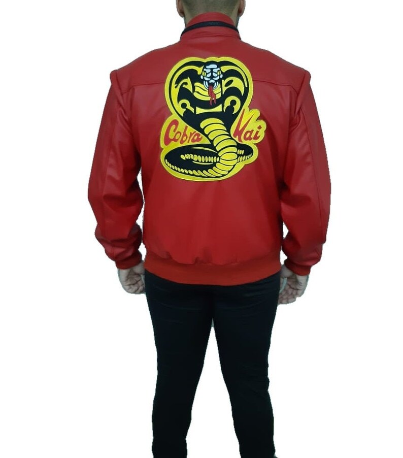cobra kai bomber jacket