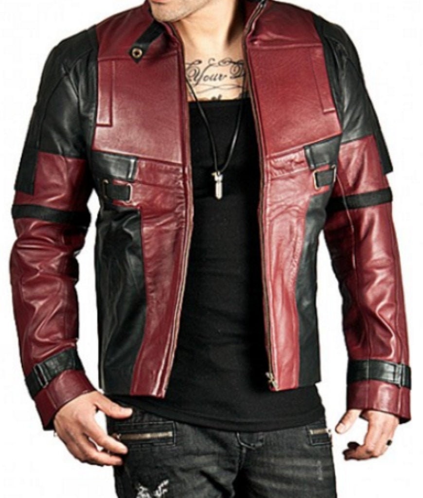 pessimist Verdensvindue Permanent Ryan DP Wade Motorcycle Biker Real Leather Jacket - Etsy