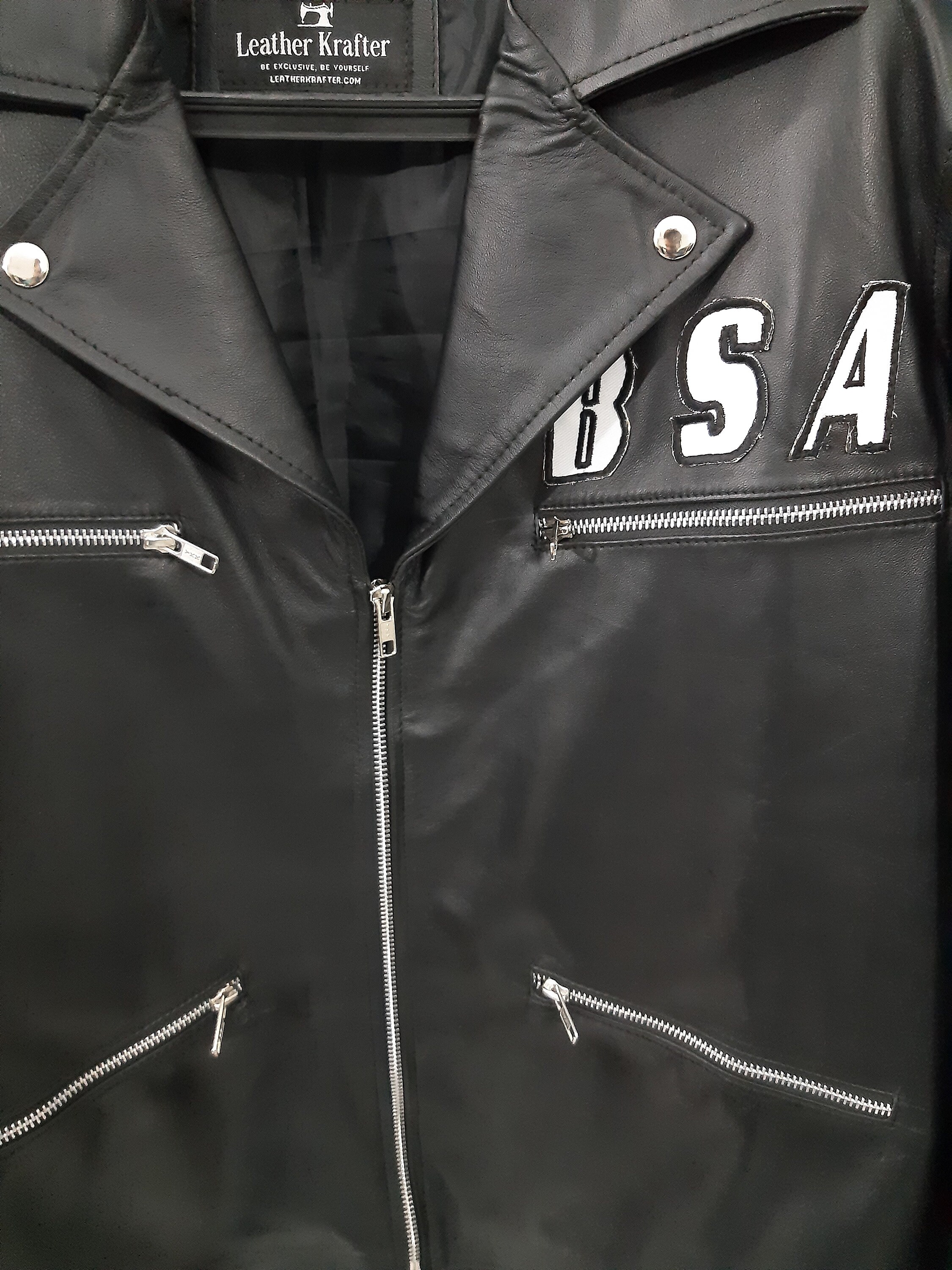George michael on sale bsa jacket