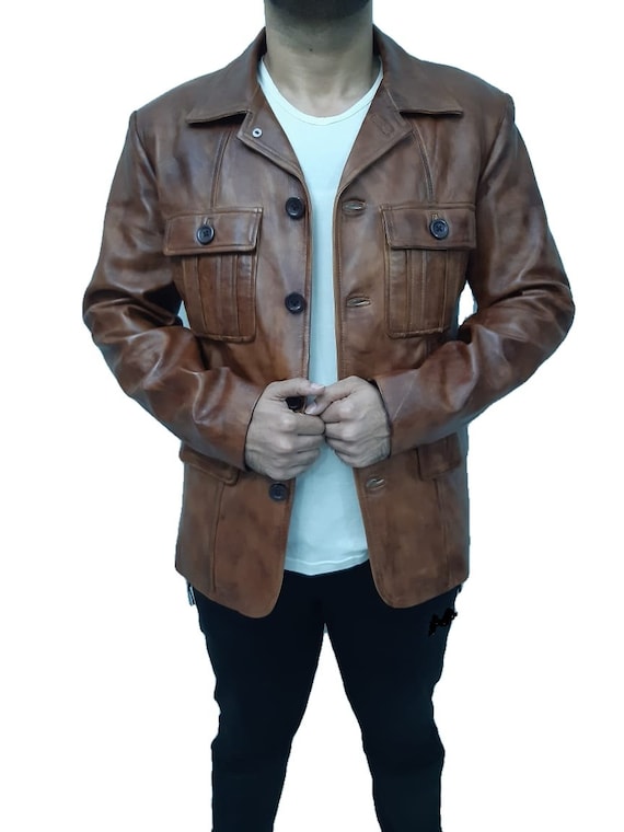 Adler Cold War COD Warzone Real Leather Jacket Coat Etsy