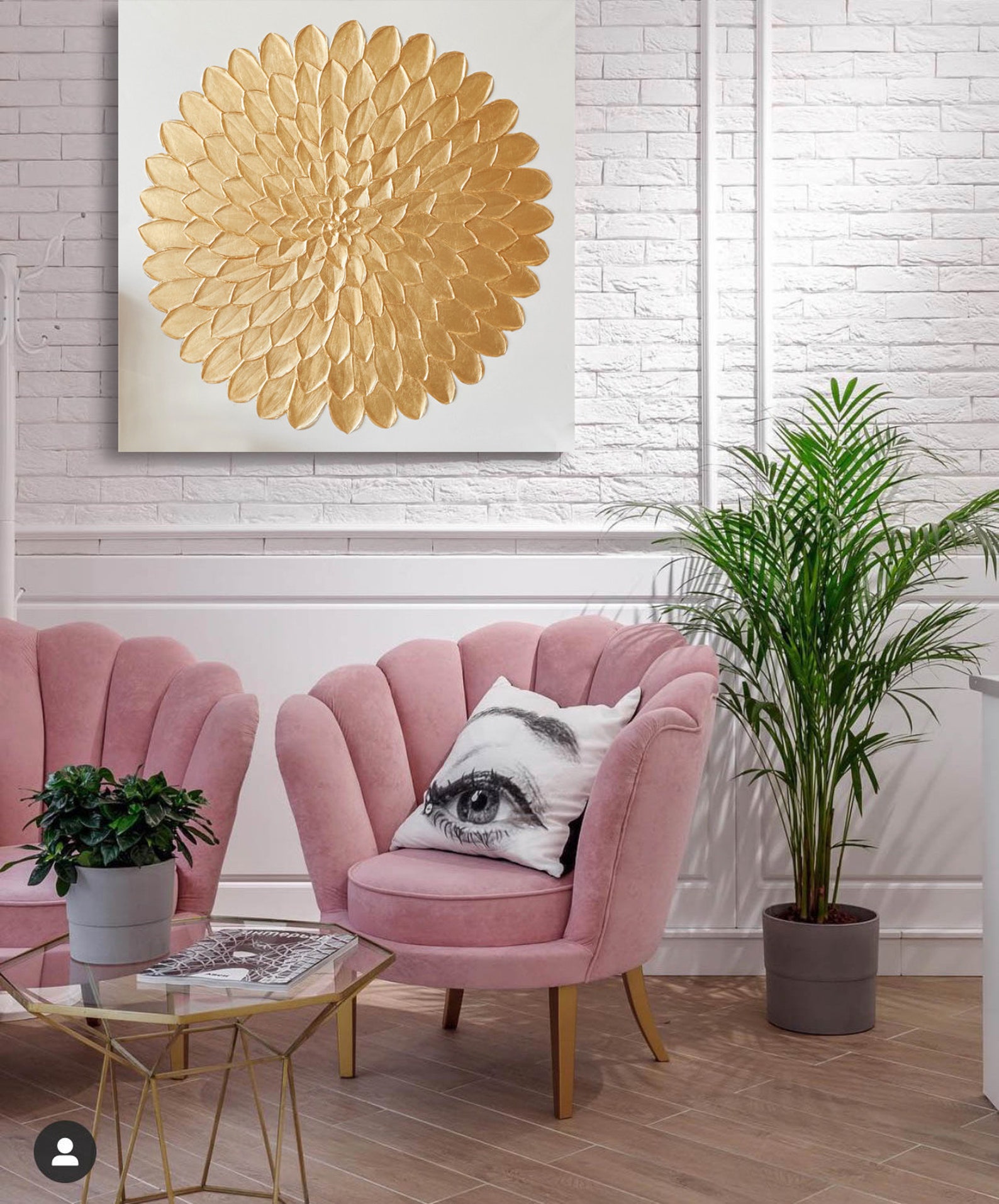Modern White Gold Abstract Wall Art Gold Leaf Texture Fine Art Etsy