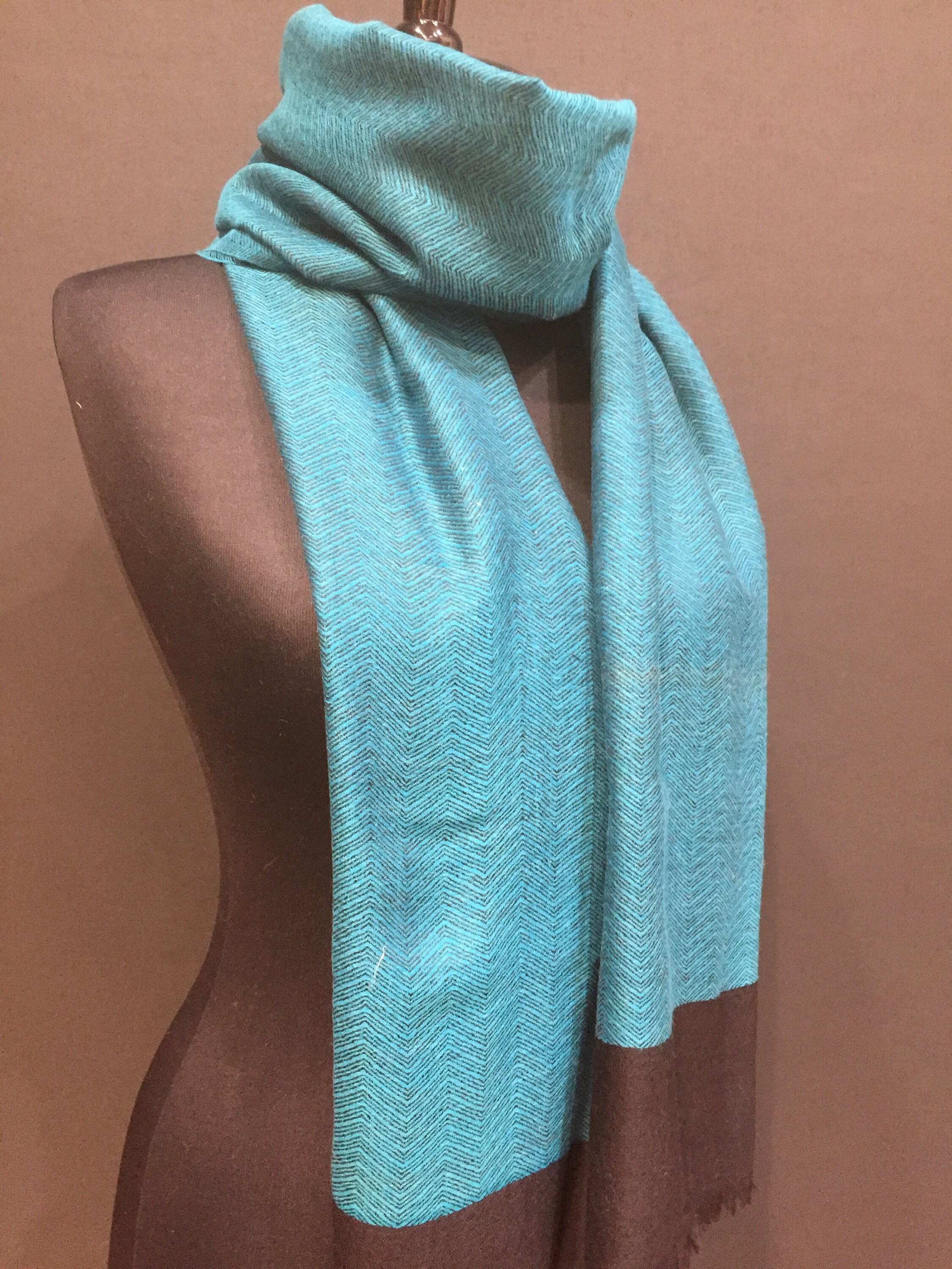 Pure cashmere scarf shawl very fine hand woven. extraordinary Etsy