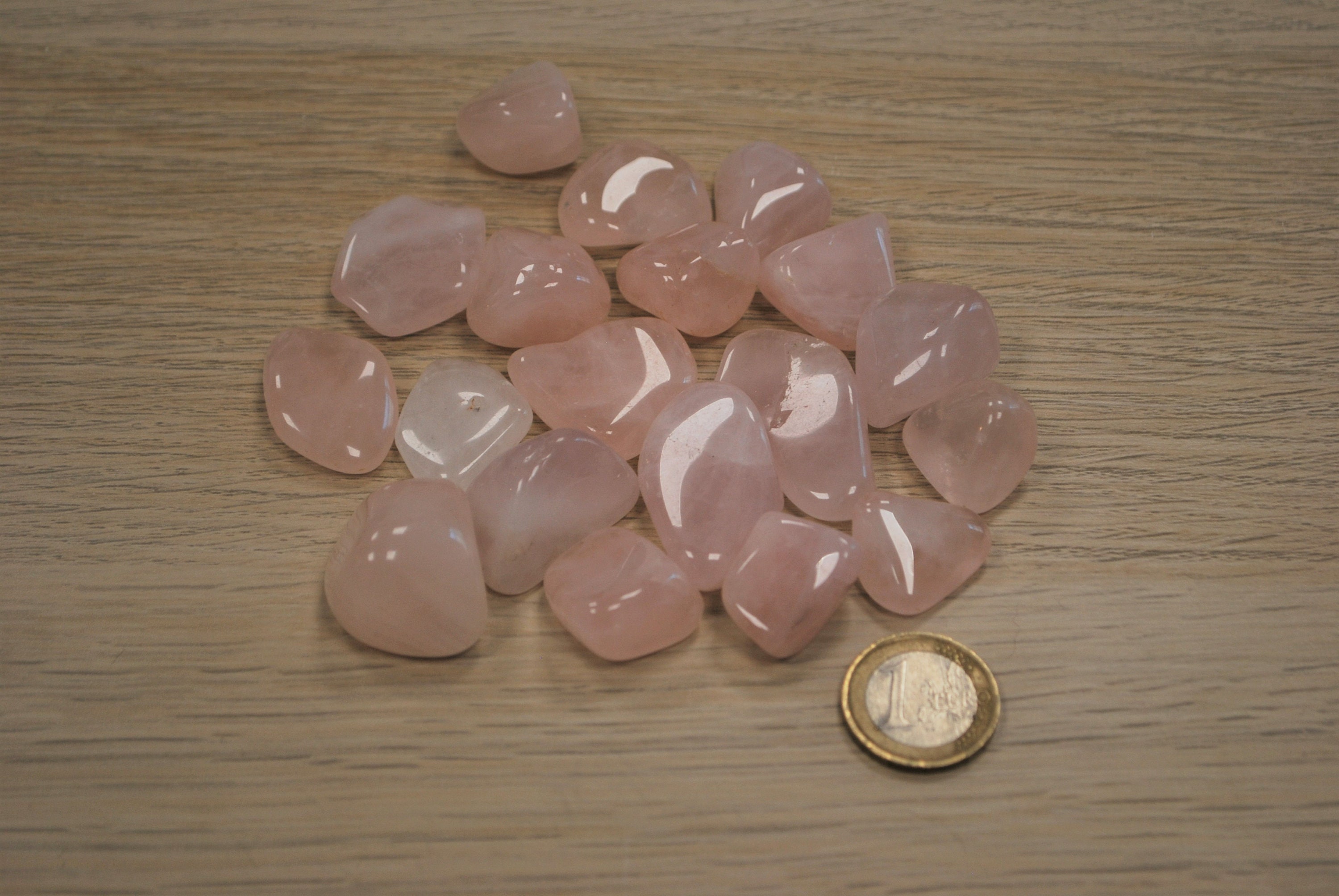 Quartz Rose Pierre Roulée