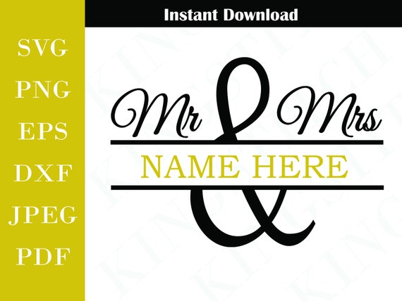Download Wedding Svg Files For Cricut Marriage Svg Love Last Name Svg Mr And Mrs Svg Custom Engagement Gift Silhouette Clip Art Svg Jpeg Png Personal Clip Art Art Collectibles