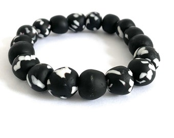 Krobo beads bracelets | unisex wristbands | handmade recycled glass beads bracelets