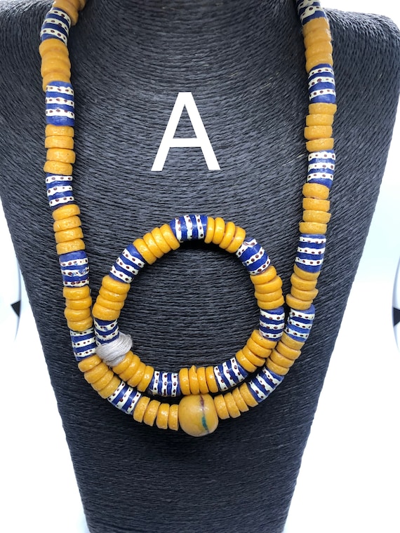 Dressed to Kill Original Ghanaian Necklace/Earrings Set – Sankofa Out of  Africa
