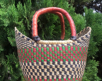 Small 5 litre Bolga basket | Handwoven basket | multipurpose basket from Ghana