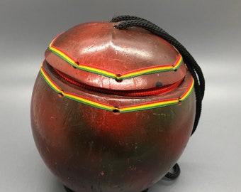 Monedero de cáscara de coco, bolso ecológico