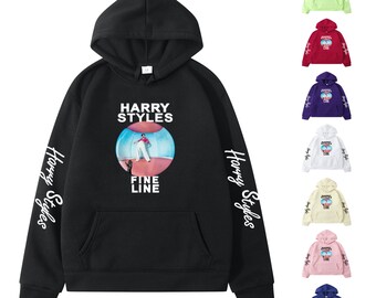 harry styles in hoodie