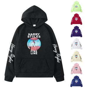 harry styles in a hoodie