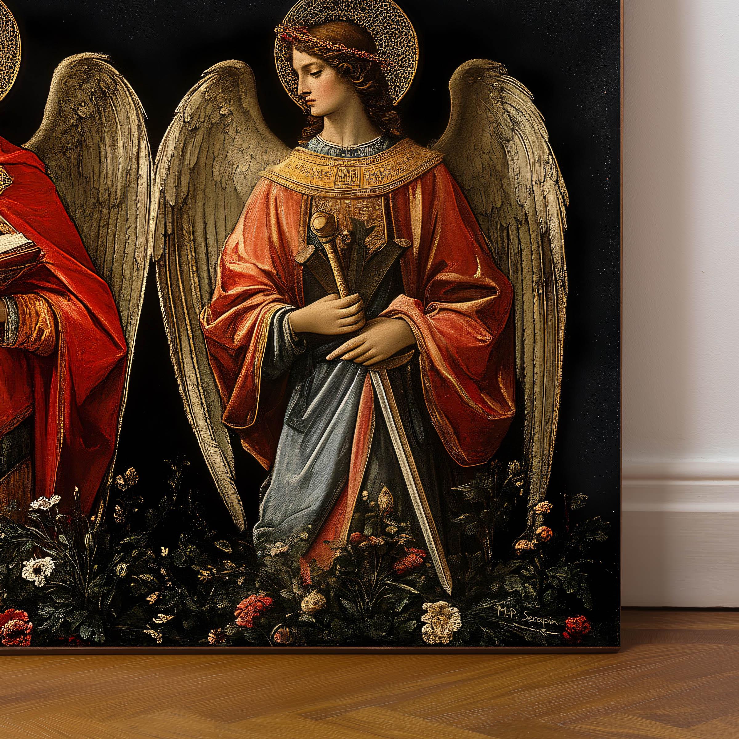 archangels-michael-gabriel-and-raphael-spiritual-warfare-protection