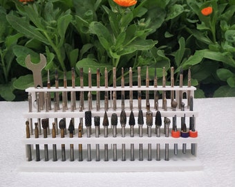Dremel Bit Organizer , Rotary Bit Holder , Dremel Bit Holder , Dremel drill bits Stand , Bits,  Tool Holder