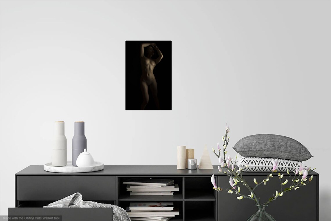 Fine art naakt afdrukken digitale download Etsy