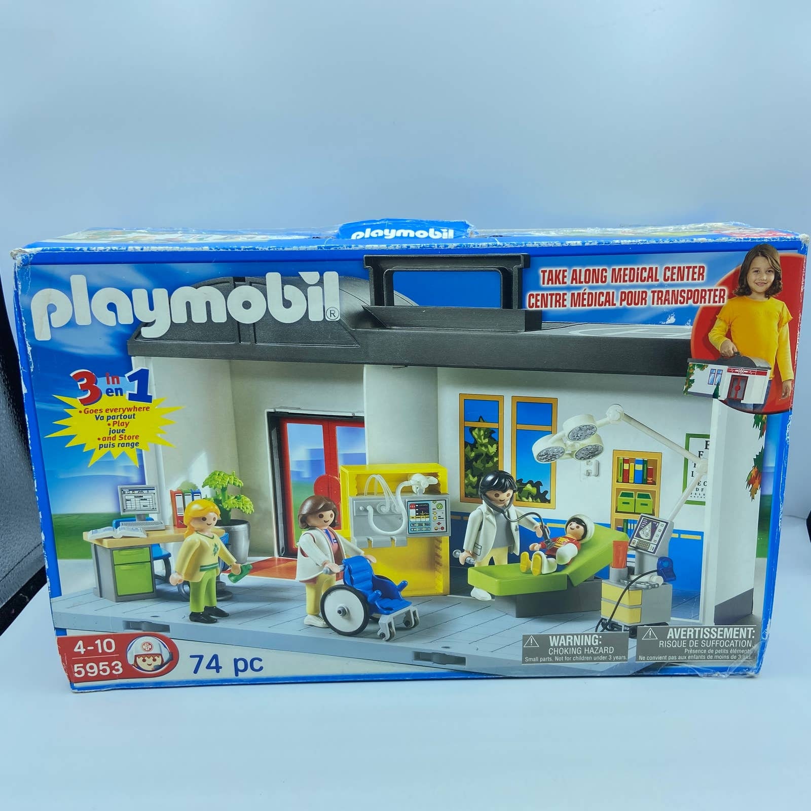 Playmobil Take Along Hospital Medical Center Playset - Etsy