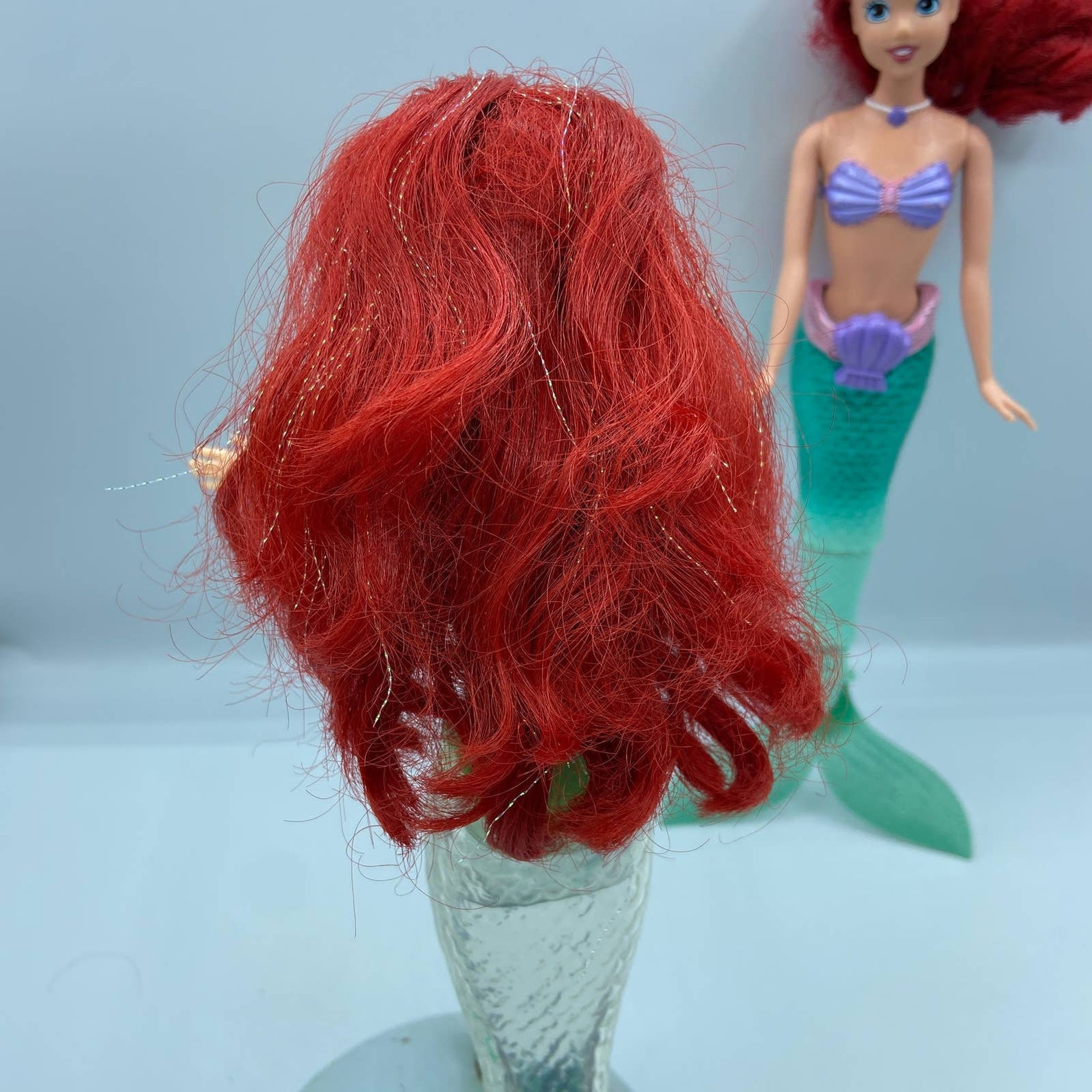 Disney Ariel Mermaid Dolls Shimmering Light up Wind up Tested Etsy